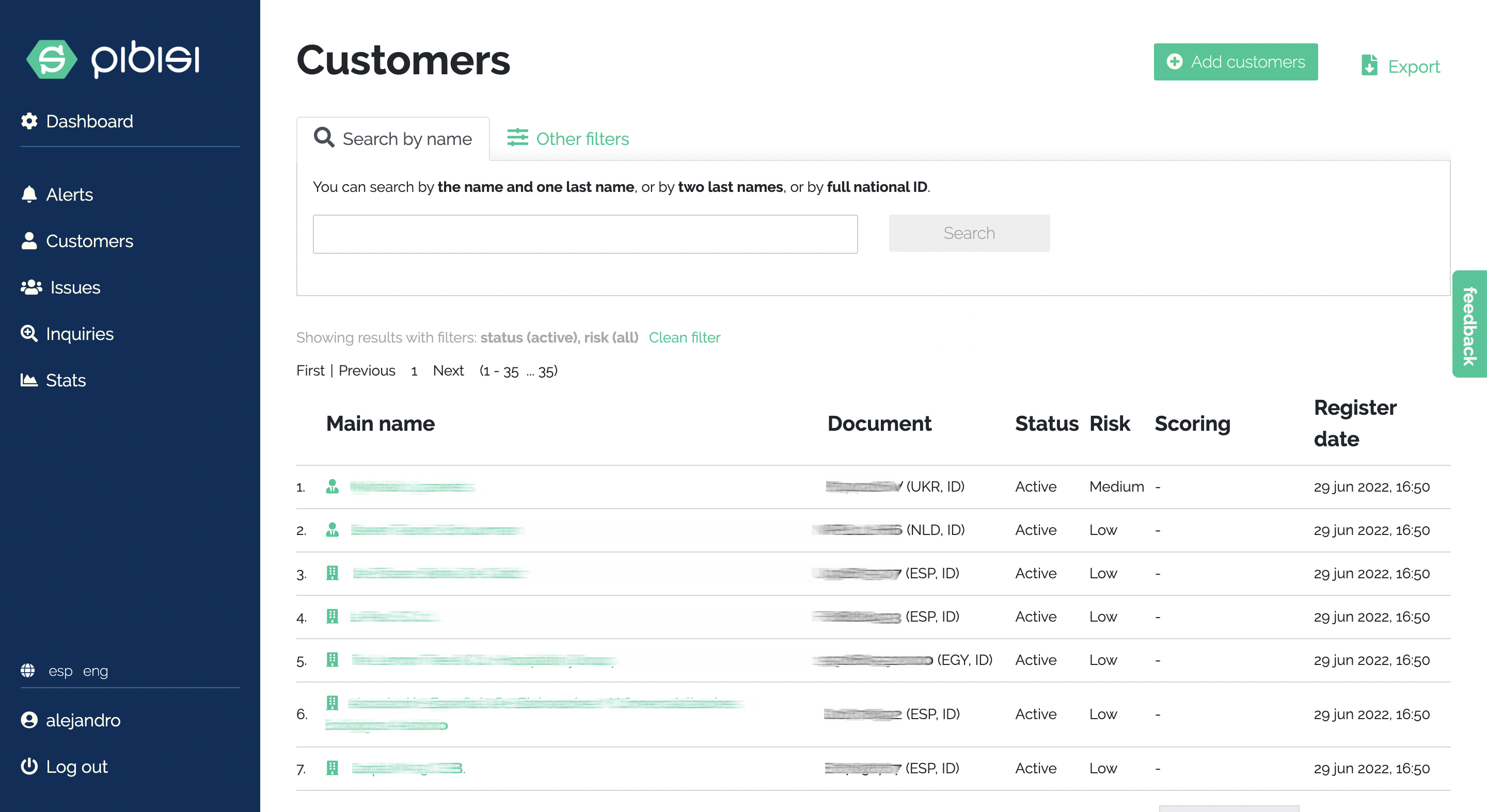 Person Analytics customers